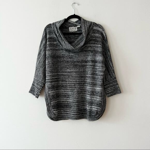 Anthropologie Field & Flower Spacedye Cowl Neck Sweater - Picture 3 of 8